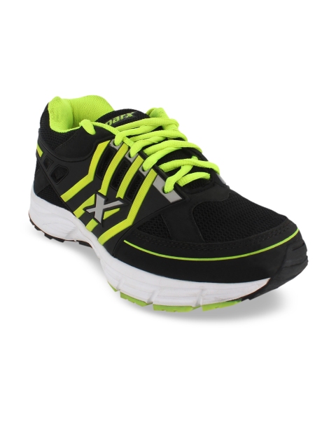 Sparx Men Black Mesh Running Shoes