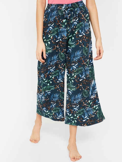 Ginger by Lifestyle Women Multicoloured Printed Flared Palazzos, Multi