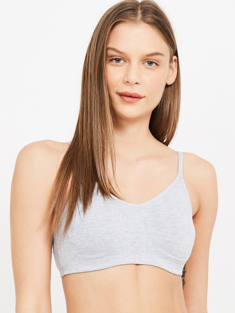Ginger by Lifestyle Grey Melange Solid Non-Wired Non Padded Beginners Bra 8907362200791
Ginger by Lifestyle Grey Melange Solid Non-Wired Non Padded Beginners Bra 8907362200791