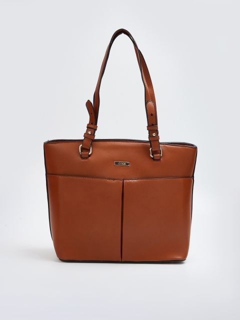 CODE by Lifestyle Tan Brown Solid Shoulder Bag