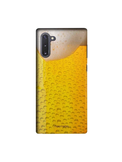 macmerise Yellow & Beige Chug It Samsung Galaxy Note 10 Back Case