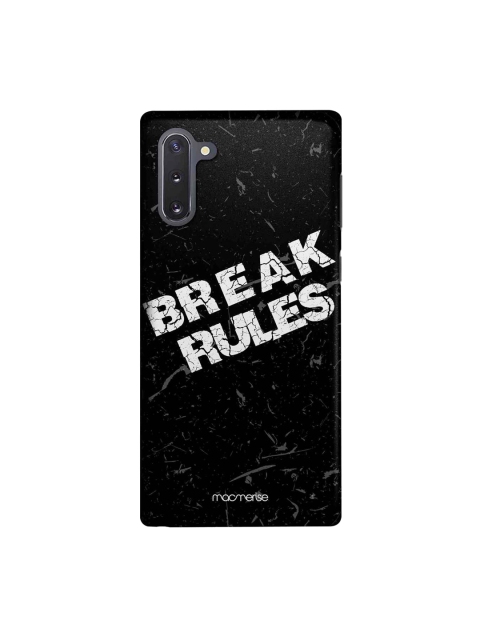 macmerise Black & White Break Rules Samsung Galaxy Note 10 Back Case