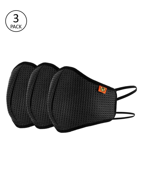 Marc Loire Unisex 3 Pcs Black 5 Ply ISO CE Certified Reusable Protective Outdoor Masks
Marc Loire Unisex 3 Pcs Black 5 Ply ISO CE Certified Reusable Protective Outdoor Masks