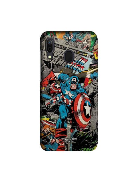 macmerise Multcoloured Marvel Comics Captain America Sublime Samsung Galaxy A30 Back Case, Multi
macmerise Multcoloured Marvel Comics Captain America Sublime Samsung Galaxy A30 Back Case, Multi