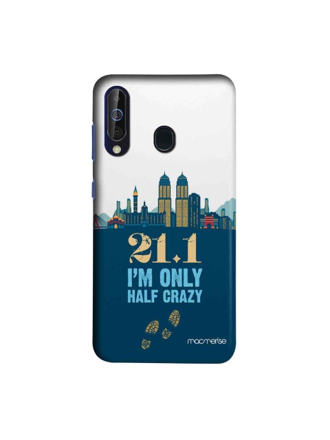 macmerise Blue & White Half Crazy Sublime Samsung Galaxy A60 Back Case