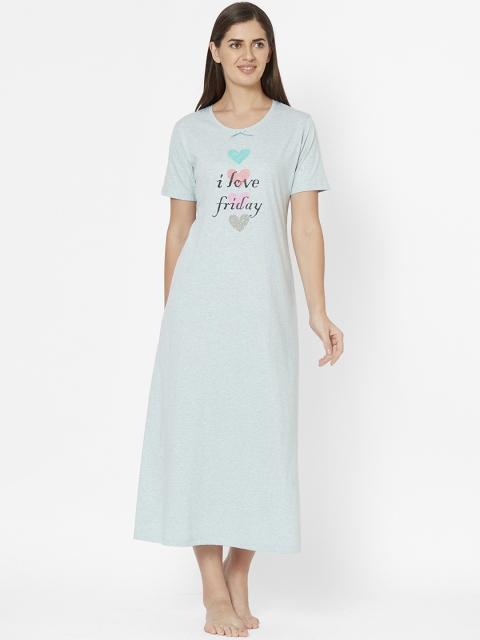 Juliet Green Printed Nightdress