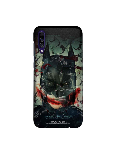 macmerise Black & Red DC Comics Bat Joker Graffiti Samsung Galaxy A30S Back Case