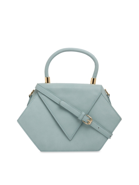 Globus Mint Blue Solid Handheld Bag