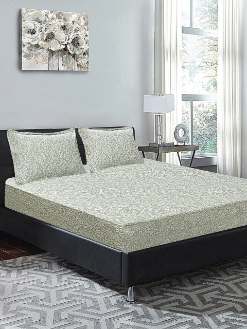 Good Homes by Home Candy Green Ethnic Motifs 210 TC Cotton 1 King Bedsheet with 2 Pillow Covers
Good Homes by Home Candy Green Ethnic Motifs 210 TC Cotton 1 King Bedsheet with 2 Pillow Covers