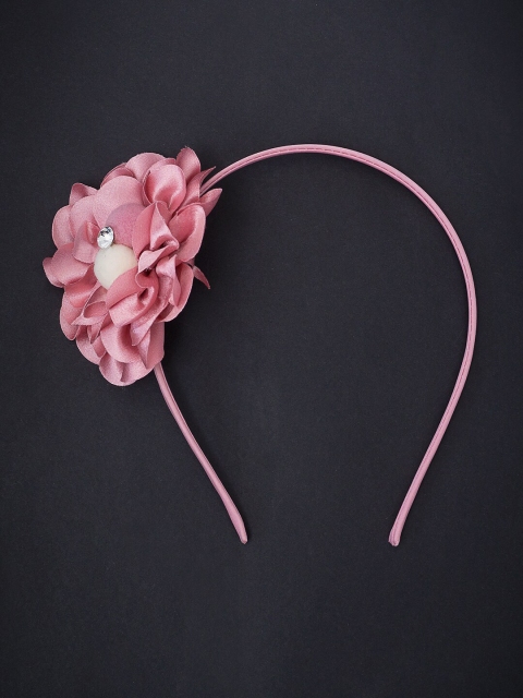 Golden Peacock Pink Hairband
