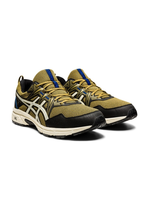 ASICS Gel-Venture 8 Men Yellow Black Synthetic Running Shoes