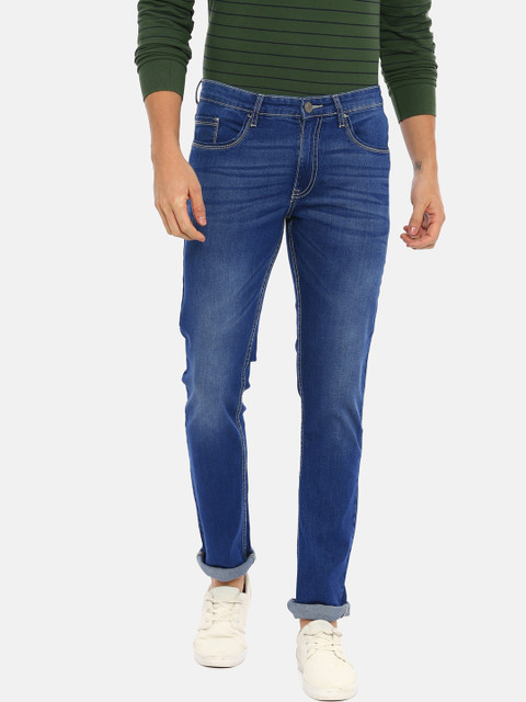 Classic Polo Men Blue Slim Fit Mid-Rise Clean Look Jeans 
Classic Polo Men Blue Slim Fit Mid-Rise Clean Look Jeans