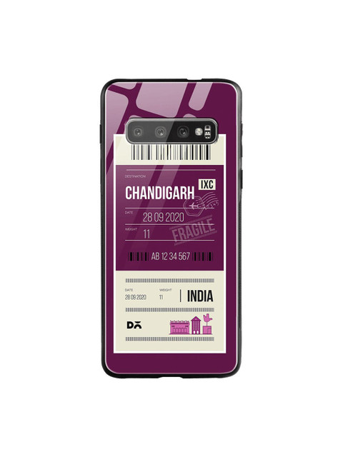 DailyObjects Purple & White Chandigarh City Tag Samsung Galaxy S10 Shock Absorbent Glass Case
DailyObjects Purple & White Chandigarh City Tag Samsung Galaxy S10 Shock Absorbent Glass Case