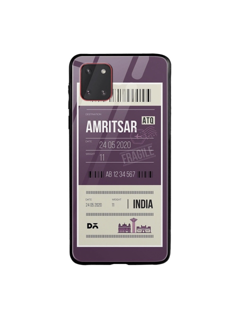 DailyObjects Purple & White Amritsar City Tag Samsung Galaxy Note 10 Lite Shock Absorbent Glass Case
DailyObjects Purple & White Amritsar City Tag Samsung Galaxy Note 10 Lite Shock Absorbent Glass Case