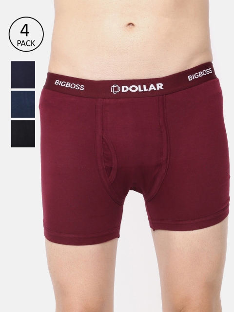 Dollar Bigboss Men Pack Of 7 Solid Anti Virus Long Trunks MABTR-03-AntiVirusTNK-PO7, Maroon
Dollar Bigboss Men Pack Of 7 Solid Anti Virus Long Trunks MABTR-03-AntiVirusTNK-PO7, Maroon
