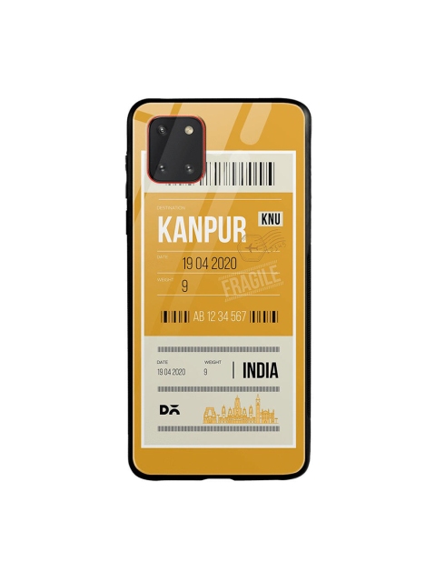 DailyObjects Mustard Yellow & White Kanpur City Tag Samsung Galaxy Note 10 Lite Shock Absorbent Glass Case
DailyObjects Mustard Yellow & White Kanpur City Tag Samsung Galaxy Note 10 Lite Shock Absorbent Glass Case