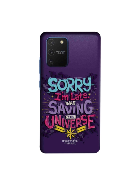 macmerise Purple & Pink Marvel Comics Saving The Universe Samsung Galaxy S10 Lite Back Case
macmerise Purple & Pink Marvel Comics Saving The Universe Samsung Galaxy S10 Lite Back Case