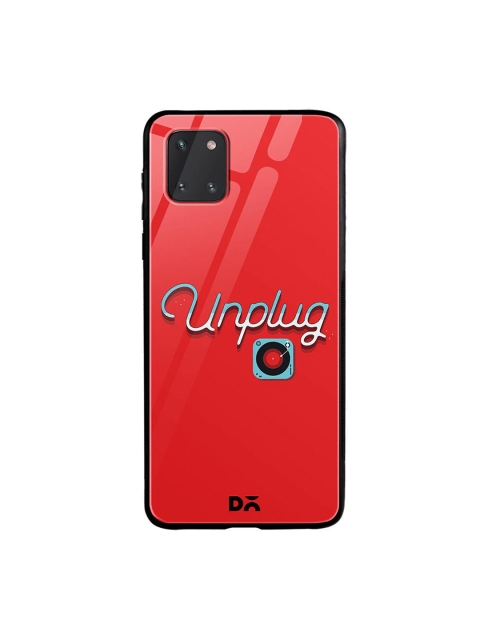 DailyObjects Red & Blue Unplug Tunes Samsung Galaxy Note 10 Lite Shock Absorbent Glass Case
DailyObjects Red & Blue Unplug Tunes Samsung Galaxy Note 10 Lite Shock Absorbent Glass Case