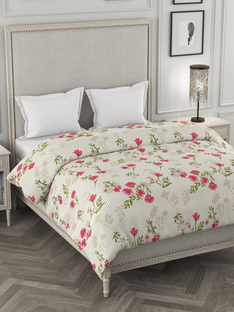 Portico New York Cream-Coloured & Fluorescent Green Floral Heavy Winter 120 GSM Double Bed Comforter
Portico New York Cream-Coloured & Fluorescent Green Floral Heavy Winter 120 GSM Double Bed Comforter