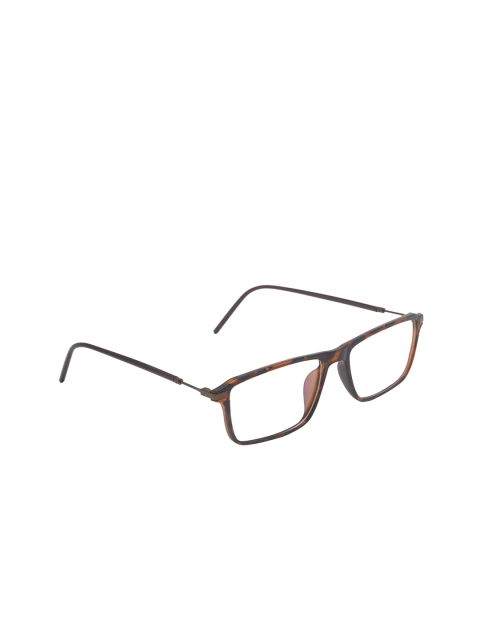 VAST Unisex Transparent Solid Full Rim Rectangle Frames TR90_ANTIGLARE_001