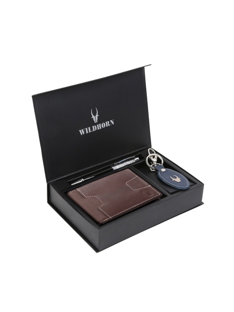 WildHorn Men Brown & Blue RFID Protected Genuine High Quality Leather Accessory Gift Set
WildHorn Men Brown & Blue RFID Protected Genuine High Quality Leather Accessory Gift Set