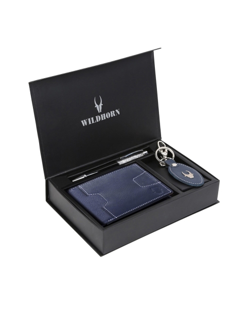 WildHorn Men Blue & Black RFID Protected Genuine High Quality Leather Accessory Gift Set
WildHorn Men Blue & Black RFID Protected Genuine High Quality Leather Accessory Gift Set