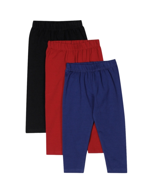 Donuts Girls Pack of 3 Assorted Ankle-Length Leggings