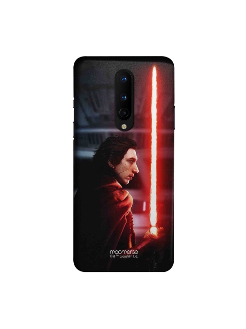 macmerise Red & Black Star Wars Light Saber OnePlus 8 Back Case