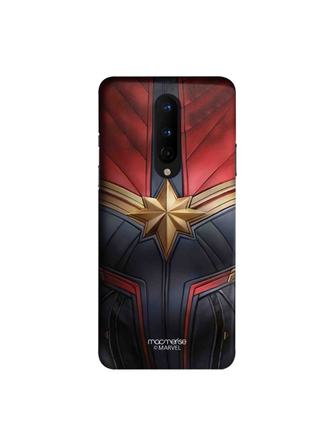 macmerise Blue & Red Marvel Comics Suit Up Captain Marvel OnePlus 8 Back Case