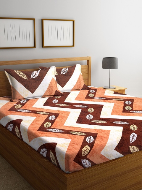 KLOTTHE Multicoloured Abstract 210 TC Cotton 1 King Bedsheet with 2 Pillow Covers, Multi
KLOTTHE Multicoloured Abstract 210 TC Cotton 1 King Bedsheet with 2 Pillow Covers, Multi