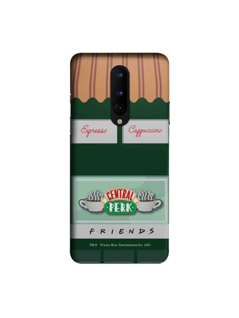 macmerise Green & Beige Central Perk OnePlus 8 Back Cover