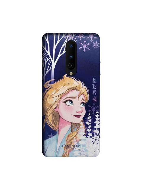 macmerise Blue & Yellow Disney Strong Elsa OnePlus 8 Back Case