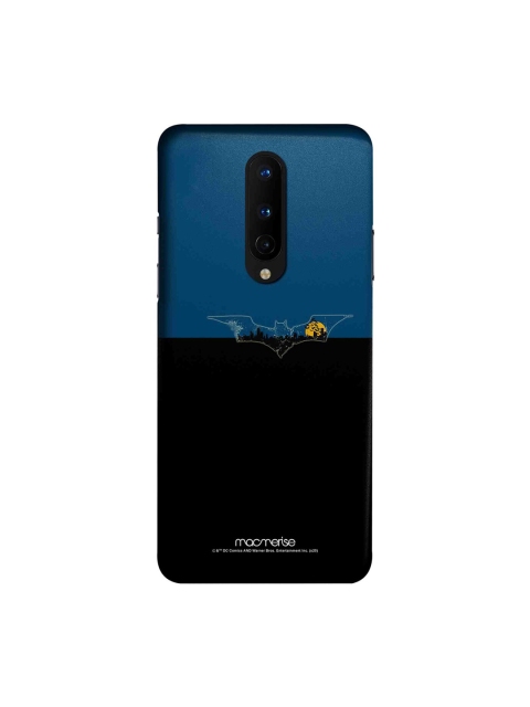 macmerise Black & Blue Batmans Gotham OnePlus 8 Back Cover