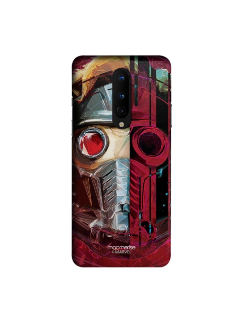 macmerise Red & Beige Grunge Suit Star Lord OnePlus 8 Back Cover