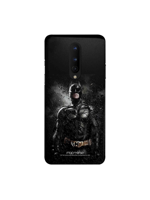 macmerise Black & Grey Rise of Batman OnePlus 8 Back Cover