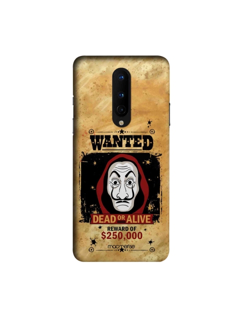 macmerise Beige & Black Dead Or Alive OnePlus 8 Back Cover