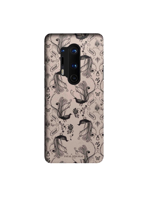 macmerise Pink & Black Payal Singhal Blush Arabic Jannat OnePlus 8 Pro Back Case