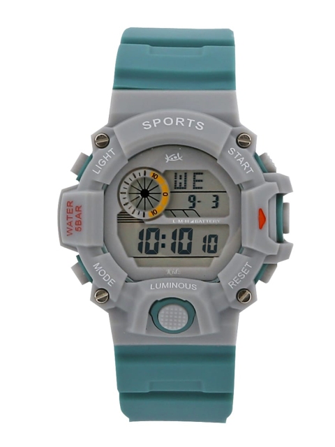 Kool Kidz Unisex Kids Green & Grey Digital Watch KOOL KIDZ DIGITAL KK 228 GR02