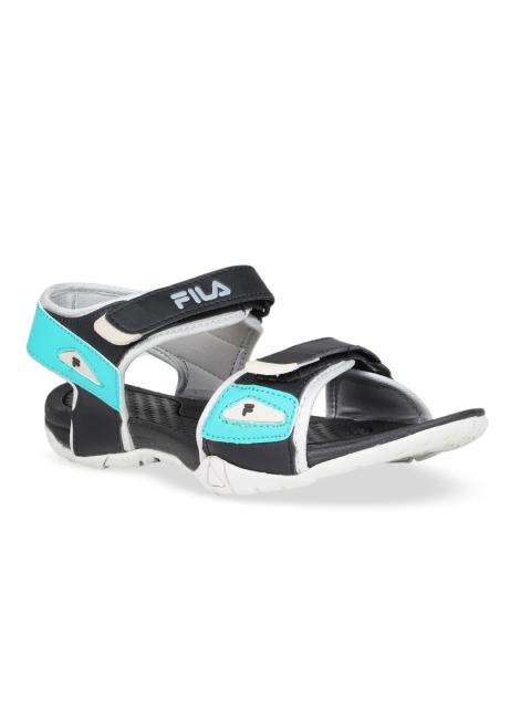 FILA Women Black Shoe-Style Sandals