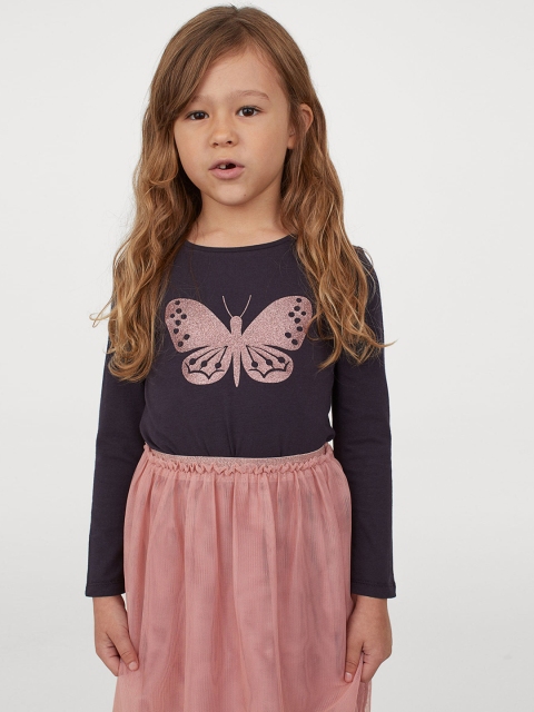 H&M Girls Grey & Pink 2-Piece Set