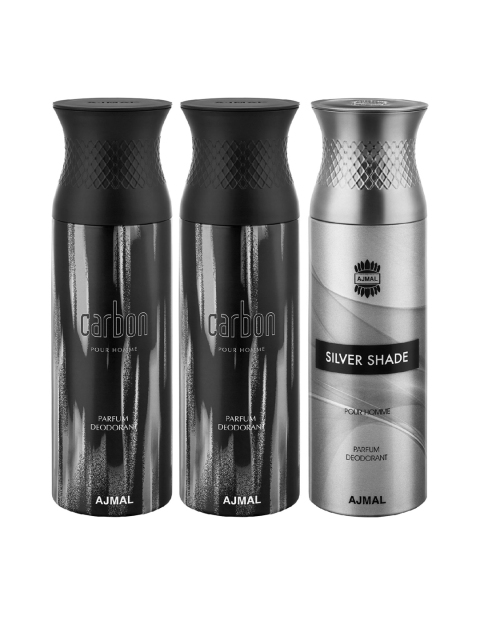 Ajmal Unisex Set of 3 Deodorant, Multi