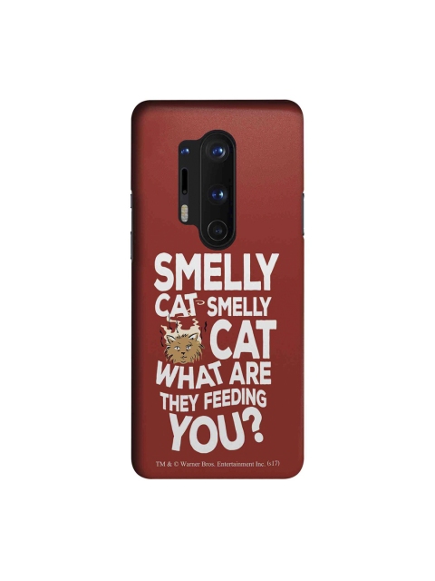 macmerise Red & White Friends Smelly Cat OnePlus 8 Pro Back Case