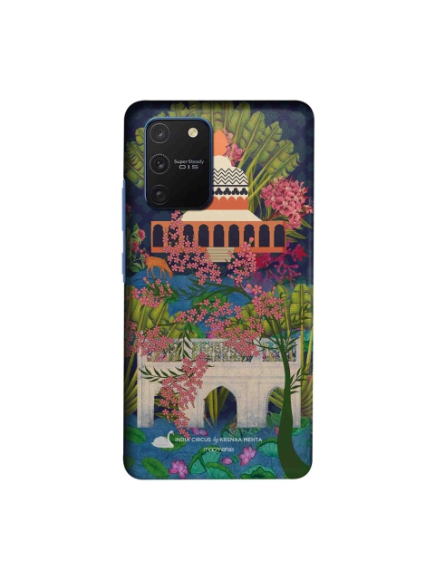 macmerise Blue & Green Blossoms Samsung Galaxy S10 Lite Back Case