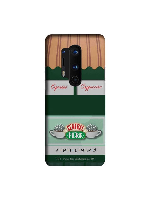 macmerise Green & White Friends Central Perk OnePlus 8 Pro Back Case