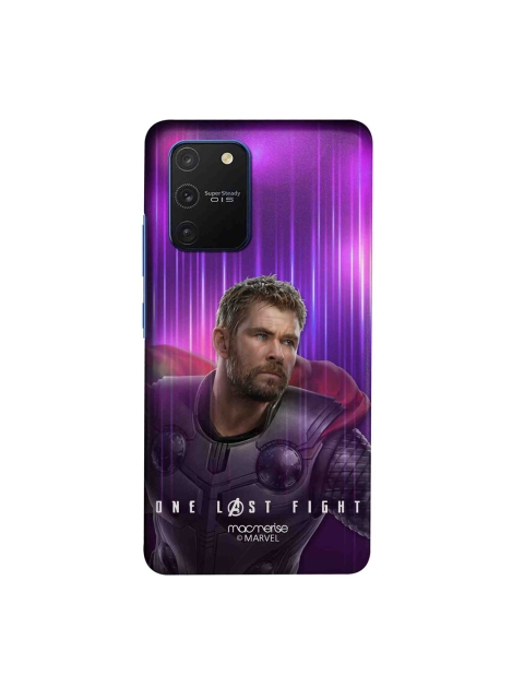 macmerise Purple Marvel Comics One Last Fight Samsung Galaxy S10 Lite Back Case