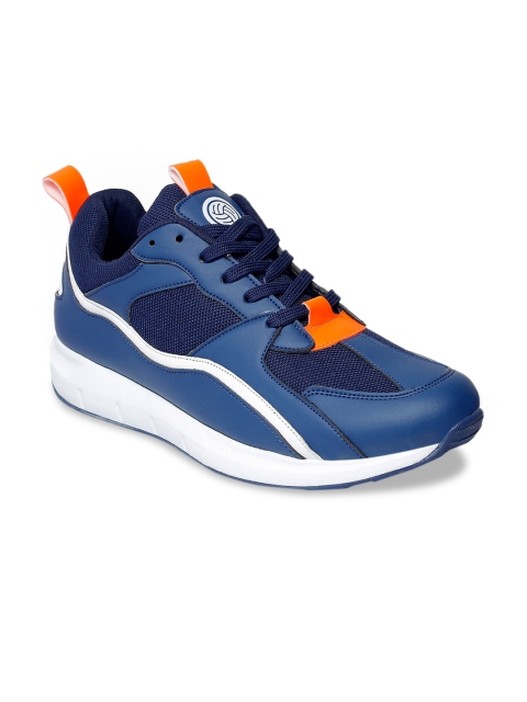 bacca bucci Men Blue Mesh Training or Gym Shoes
