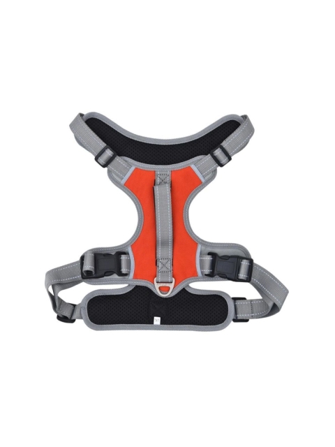 Heads Up For Tails Grey & Orange Active Pet Dog Harness, Multi
