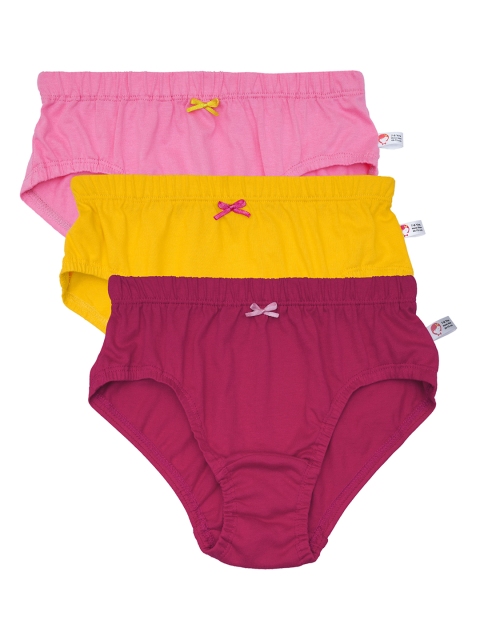 DChica Girls Pack Of 3 Assorted Basic Briefs DCPNSE6265/4-5