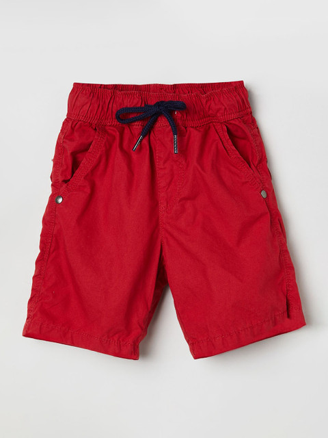 max Boys Red Solid Regular Fit Regular Shorts
max Boys Red Solid Regular Fit Regular Shorts