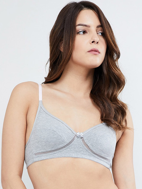 max Grey Solid Non-Wired Lightly Padded Everyday Bra SP19SCB02
max Grey Solid Non-Wired Lightly Padded Everyday Bra SP19SCB02